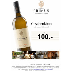 Wertgutschein 100.- EUR